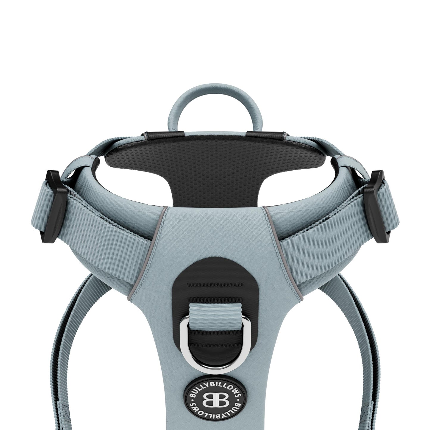 Air Mesh Harness - Anti-Pull, With Handle, Non Restrictive & Adjustable - Grey