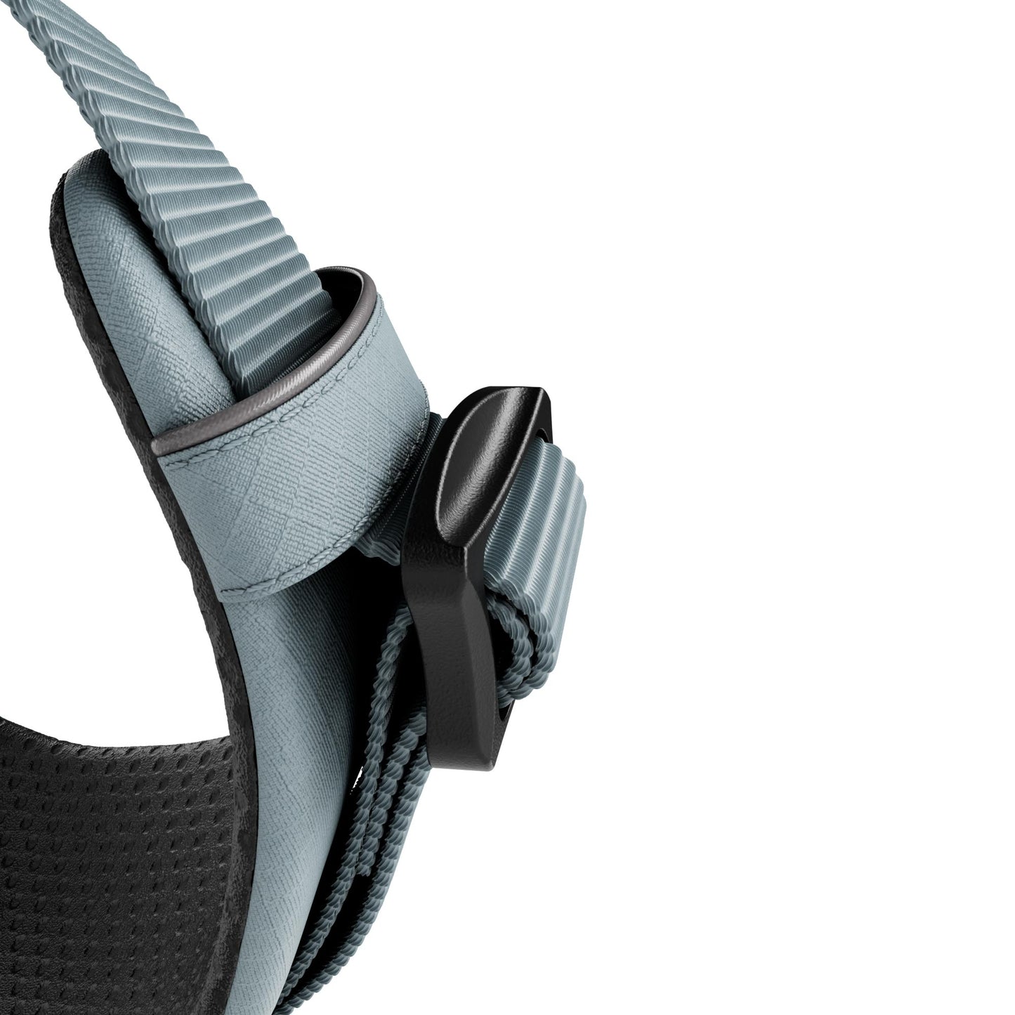 Air Mesh Harness - Anti-Pull, With Handle, Non Restrictive & Adjustable - Grey