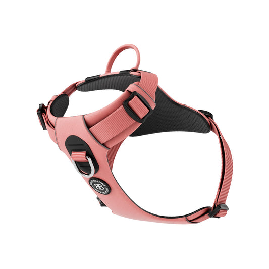 Air Mesh Harness - Anti-Pull, With Handle, Non Restrictive & Adjustable - Pink