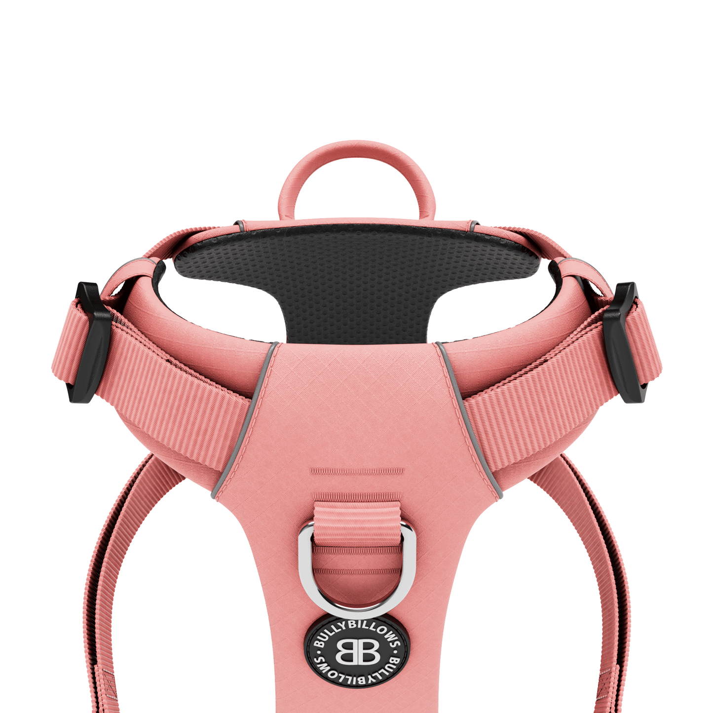 Air Mesh Harness - Anti-Pull, With Handle, Non Restrictive & Adjustable - Pink