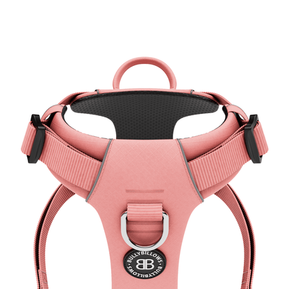 Air Mesh Harness - Anti-Pull, With Handle, Non Restrictive & Adjustable - Pink