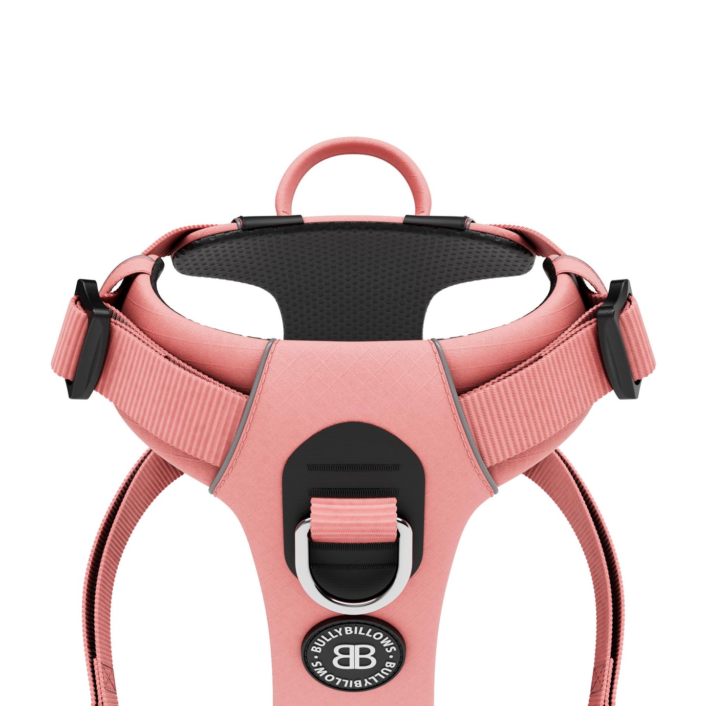 Air Mesh Harness - Anti-Pull, With Handle, Non Restrictive & Adjustable - Pink