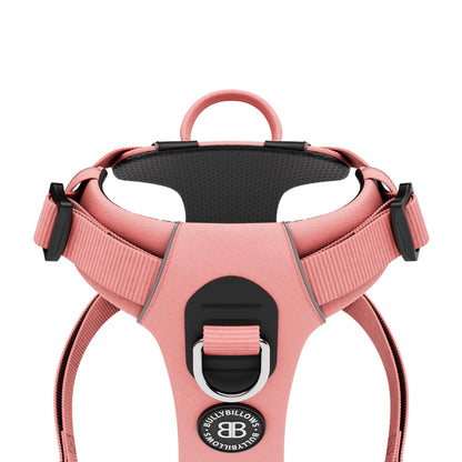 Air Mesh Harness - Anti-Pull, With Handle, Non Restrictive & Adjustable - Pink