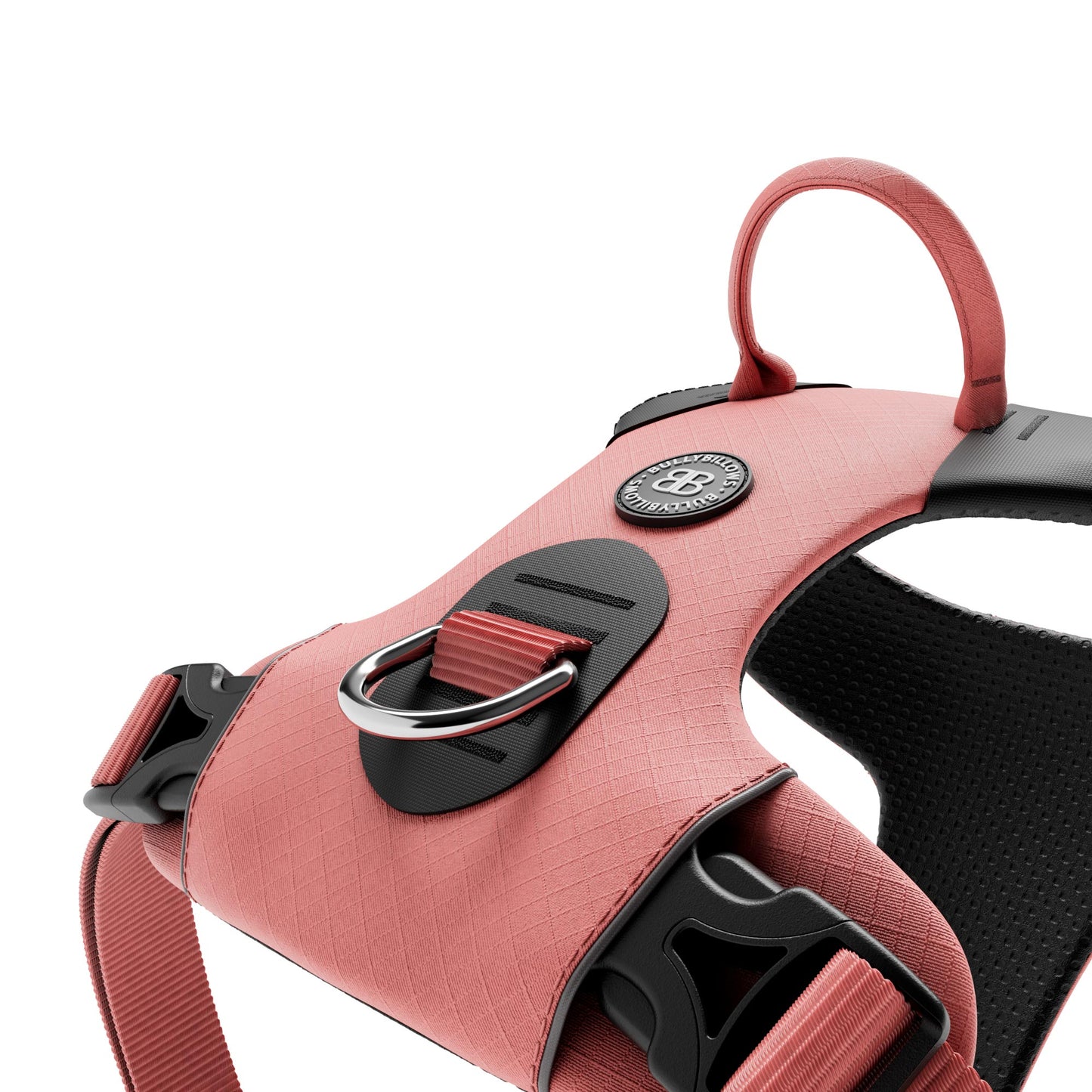 Air Mesh Harness - Anti-Pull, With Handle, Non Restrictive & Adjustable - Pink