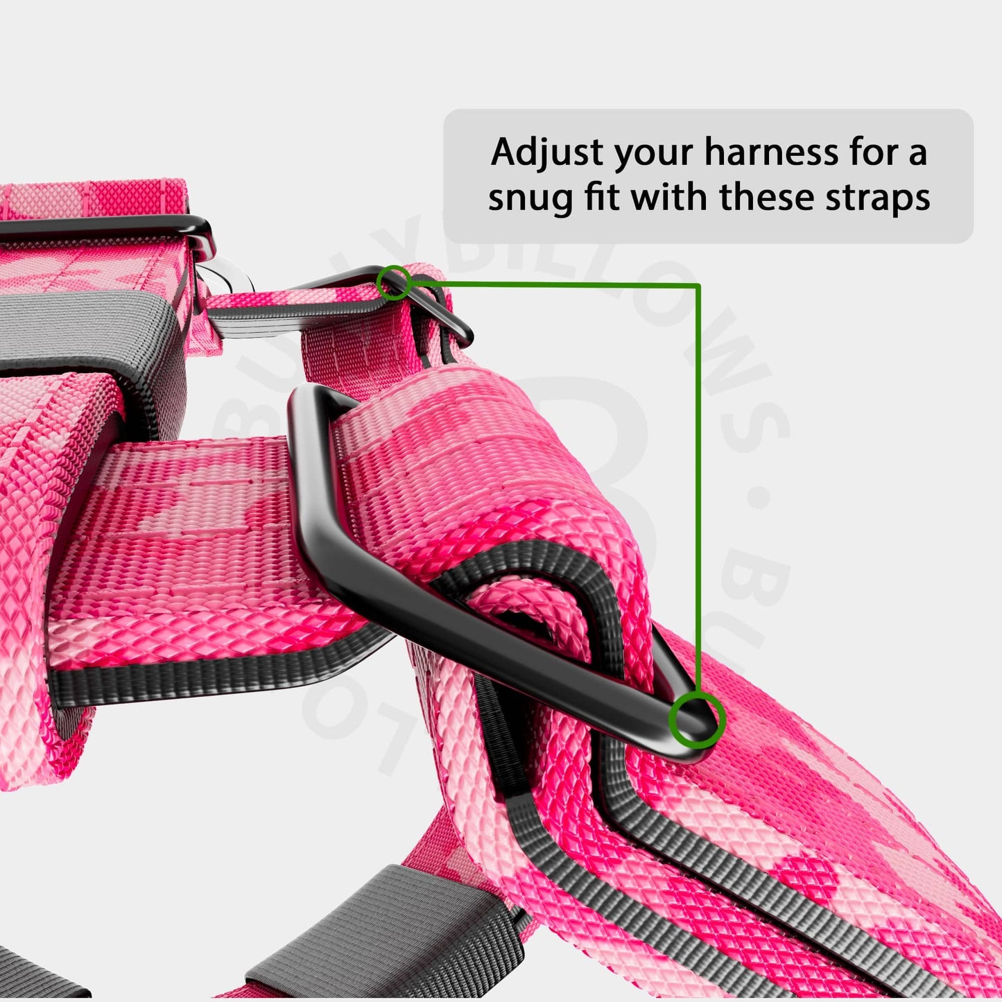 TRI-Harness® | Anti-Pull, Adjustable & Durable - Dog Trainers Choice -  CAMO Bubblegum v2.0