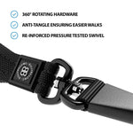 Slip Lead | Anti-Pull & Anti-Choking Training Lead - Black v2.0