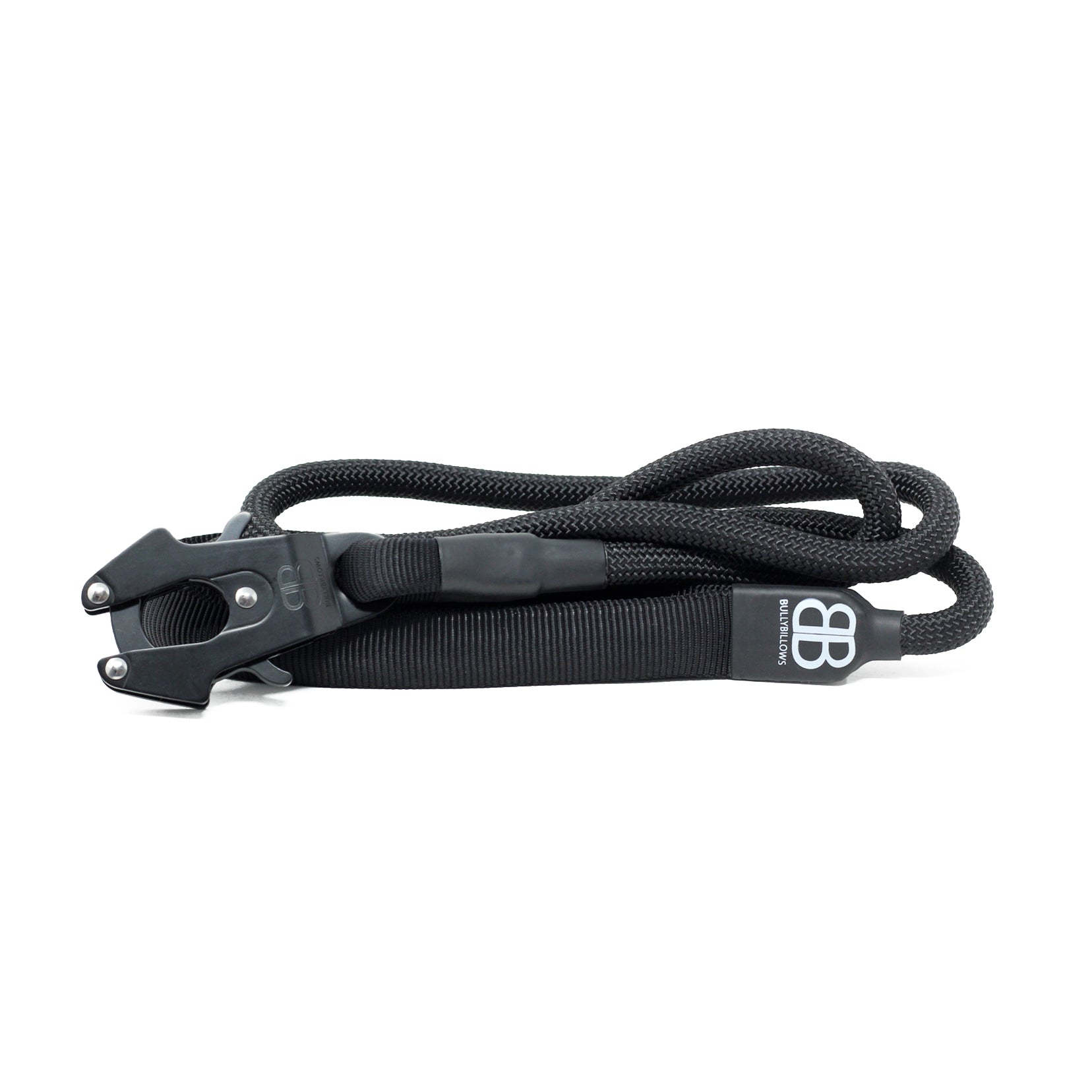 1.4m Combat Rope Lead - Secure Rated Clip - Black – BullyBillows Wholesale