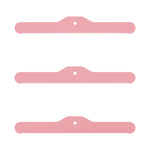 BullyBilows 3-Piece Spare Deshedding Blade Set - Pink