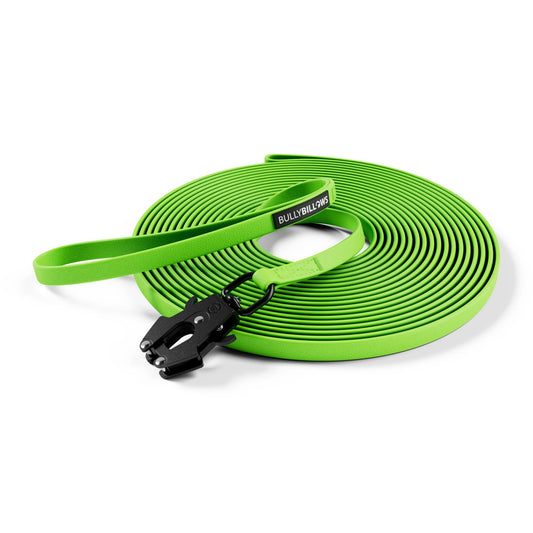Billowthane 10m Recall Lead | Waterproof | Neon Green