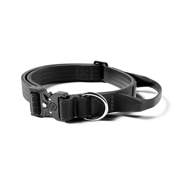 2.5cm Combat® Collar | With Handle & Rated Clip - Black v2.0