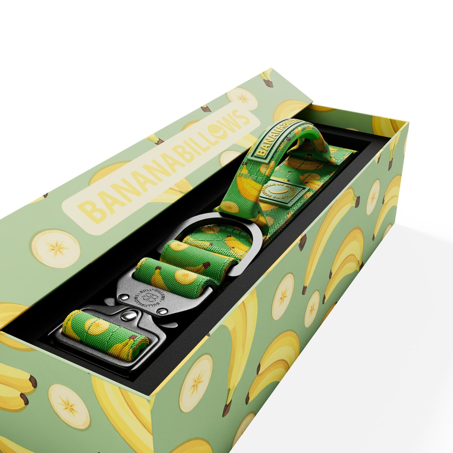 2.5cm Lighter Combat® Collar | Handle & Rated Clip - BananaBillows