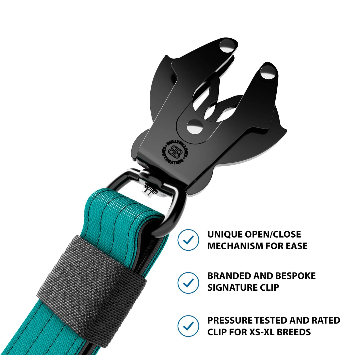 Adjustable Combat Traffic Lead | Short-Medium for Control & Emergency -  Turquoise
