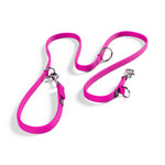 Double Ended Training Lead | All Breeds - Durable & Soft 2m Lead - Magenta