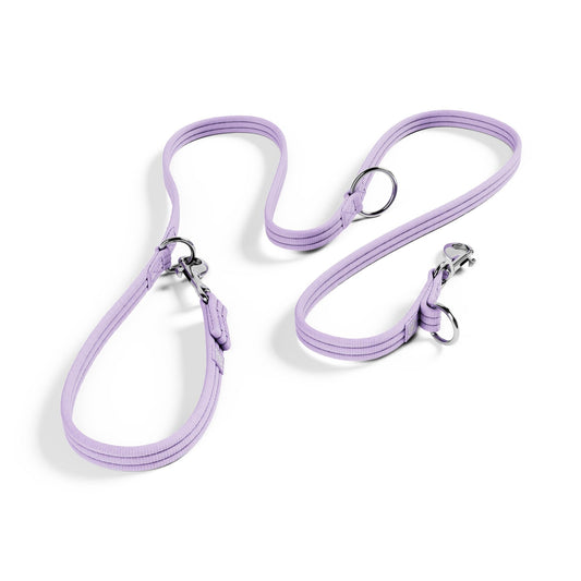 Training Double Ended Dog Lead | 2m Length - Lavender