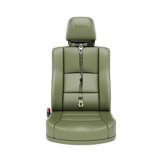 Seatbelt Safety Strap | Car Headrest - Travel Accessory - Khaki