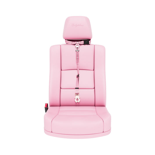 Seatbelt Safety Strap | Car Headrest - Travel Accessory - Pink