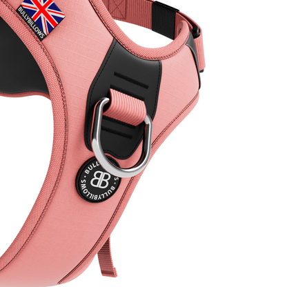 Hurricane Harness - Non Restrictive, With Handle, Adjustable & Reflective - All Breeds - Pink