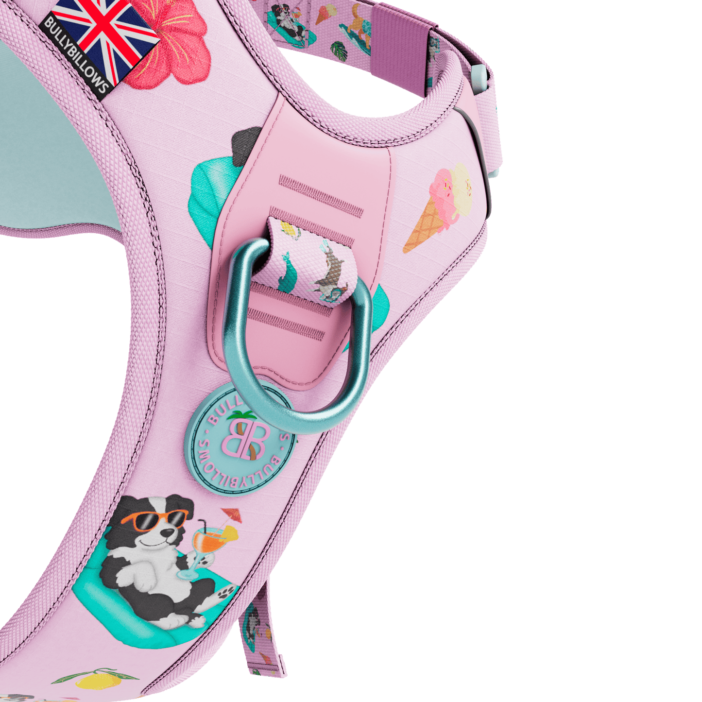 Anti Pull Hurricane Harness Lighter | With Handle - BalmyBillows Pink