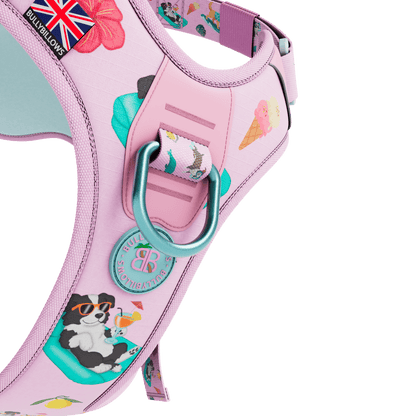 Anti Pull Hurricane Harness Lighter | With Handle - BalmyBillows Pink