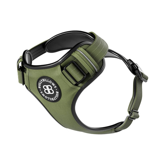Premium Comfort Harness | Non Restrictive & Adjustable - Khaki