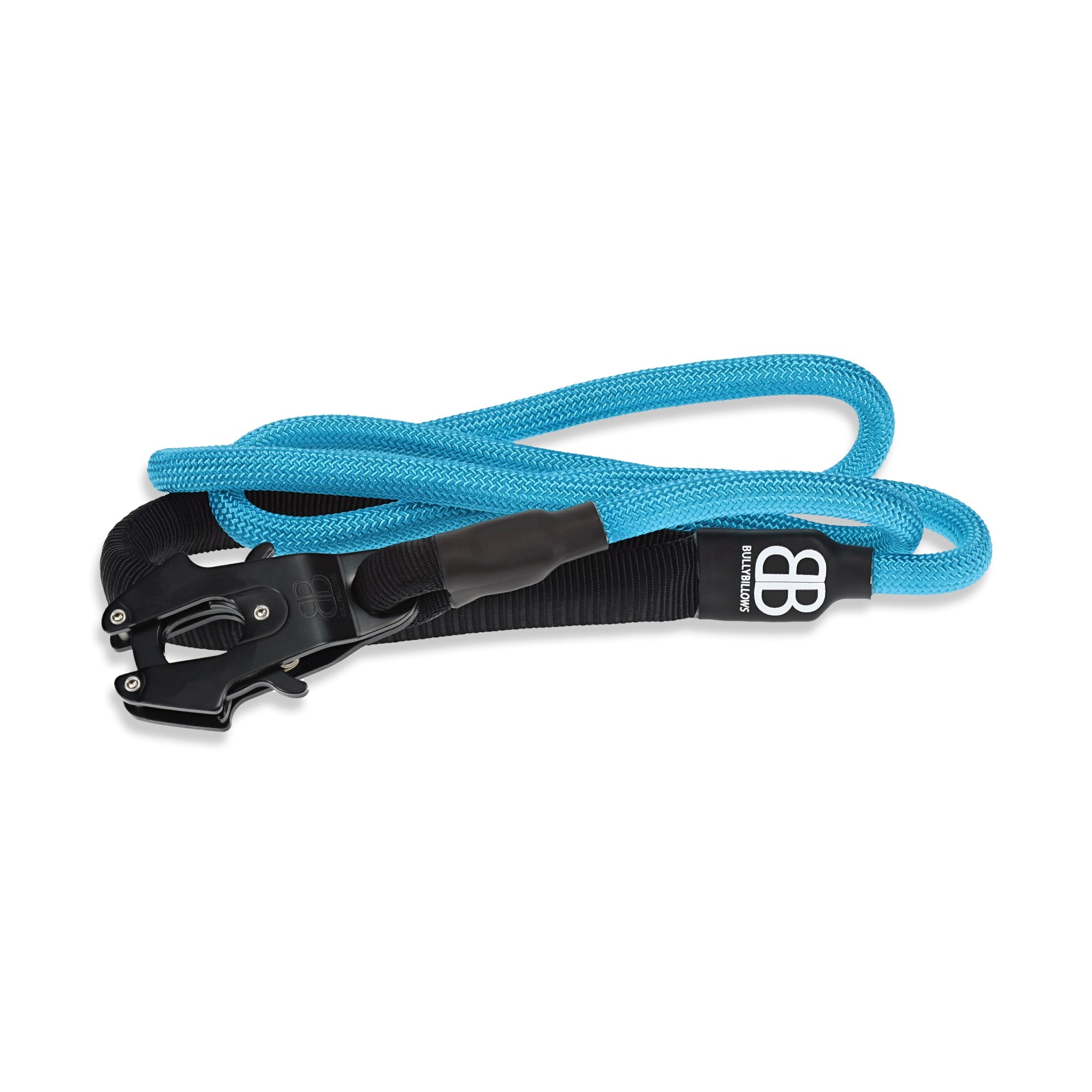 1.4m Combat Rope Lead - Secure Rated Clip - Black – BullyBillows Wholesale