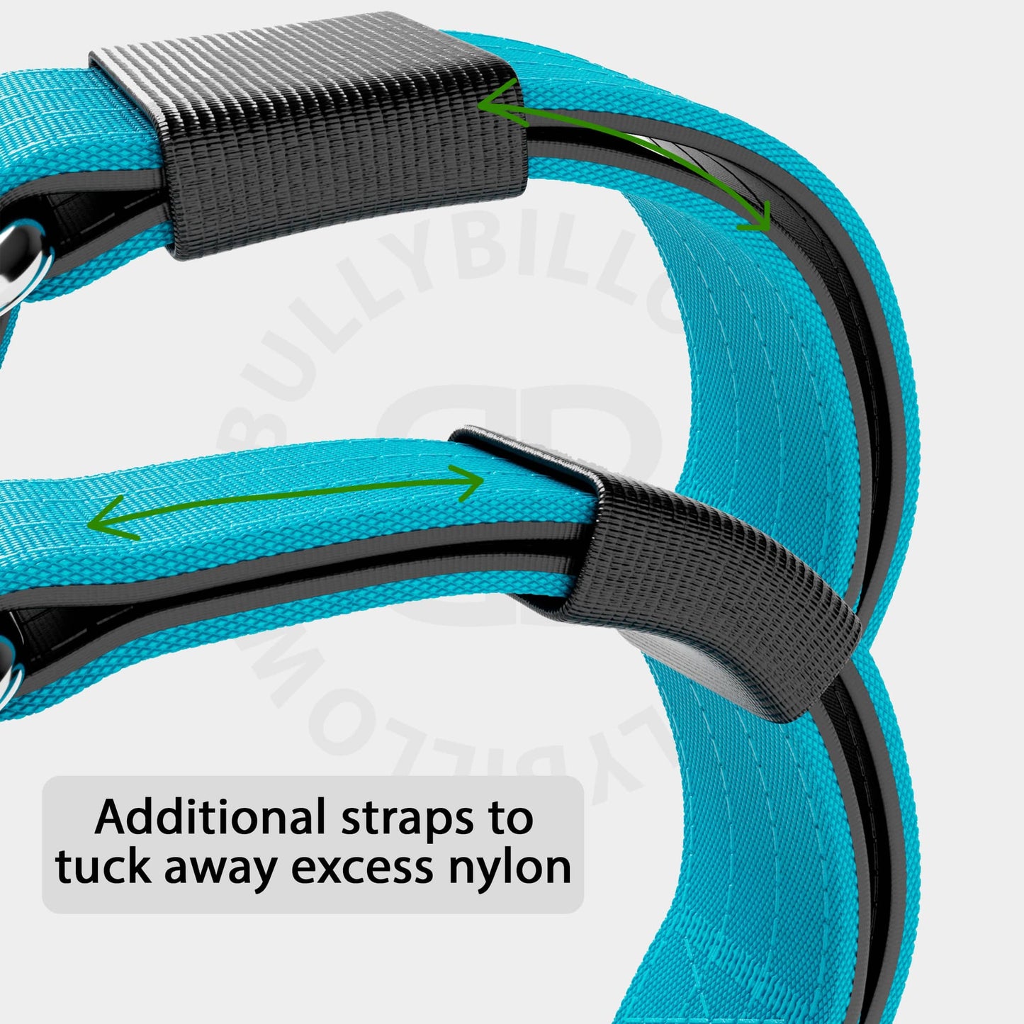 TRI-Harness® | Anti-Pull, Adjustable & Durable - Dog Trainers Choice -  Light Blue v2.0
