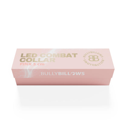 5cm Light Up LED Combat® Collar | Handle - Pink