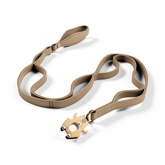 Ladder Combat® Multiple Handles Lead - Tan