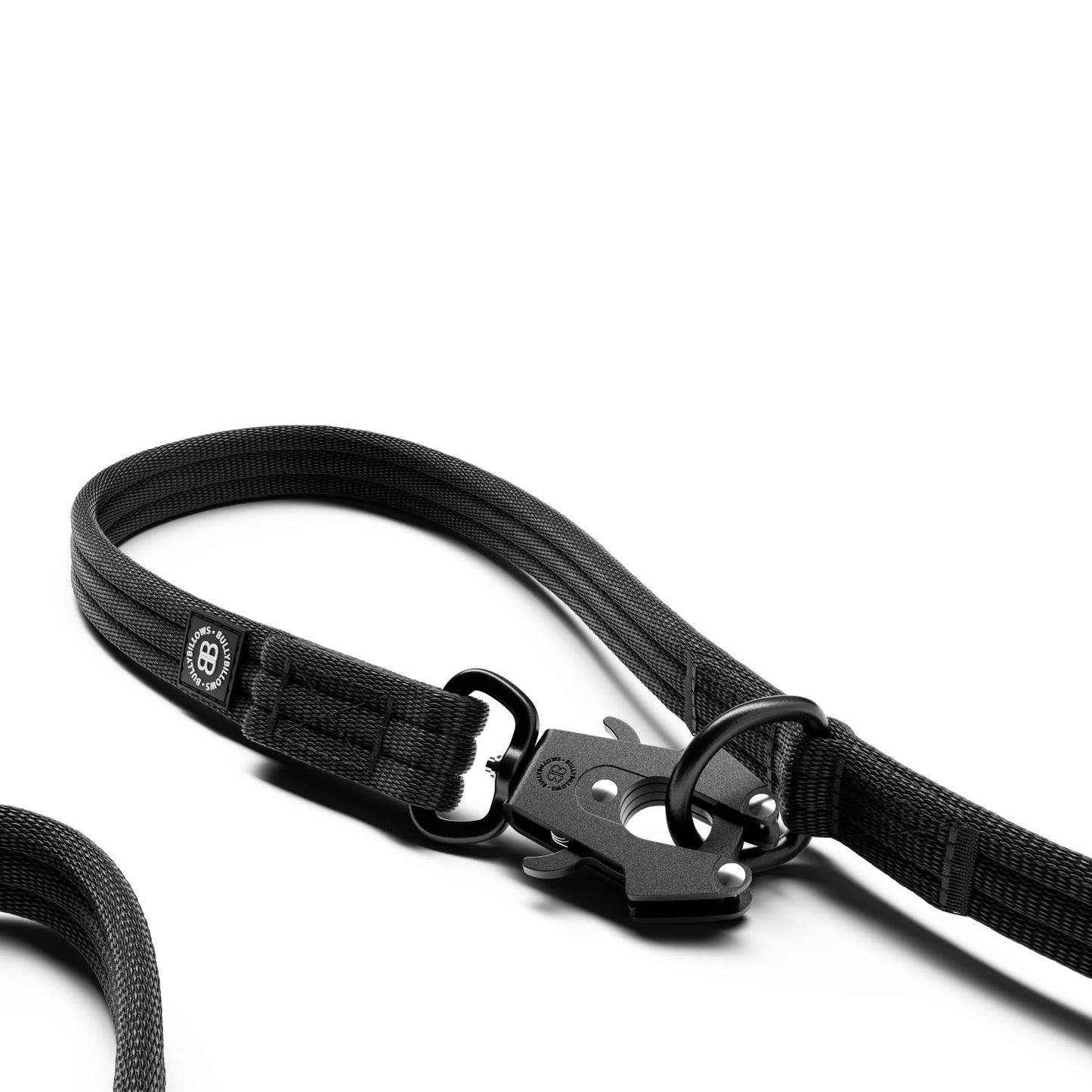 Lightweight Training Double Ended Dog Lead | 2m Length - Black