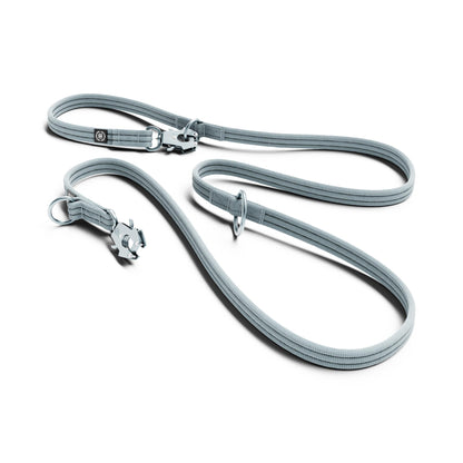 Lightweight Training Double Ended Dog Lead | 2m Length - Grey