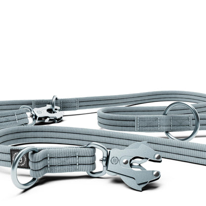 Lightweight Training Double Ended Dog Lead | 2m Length - Grey