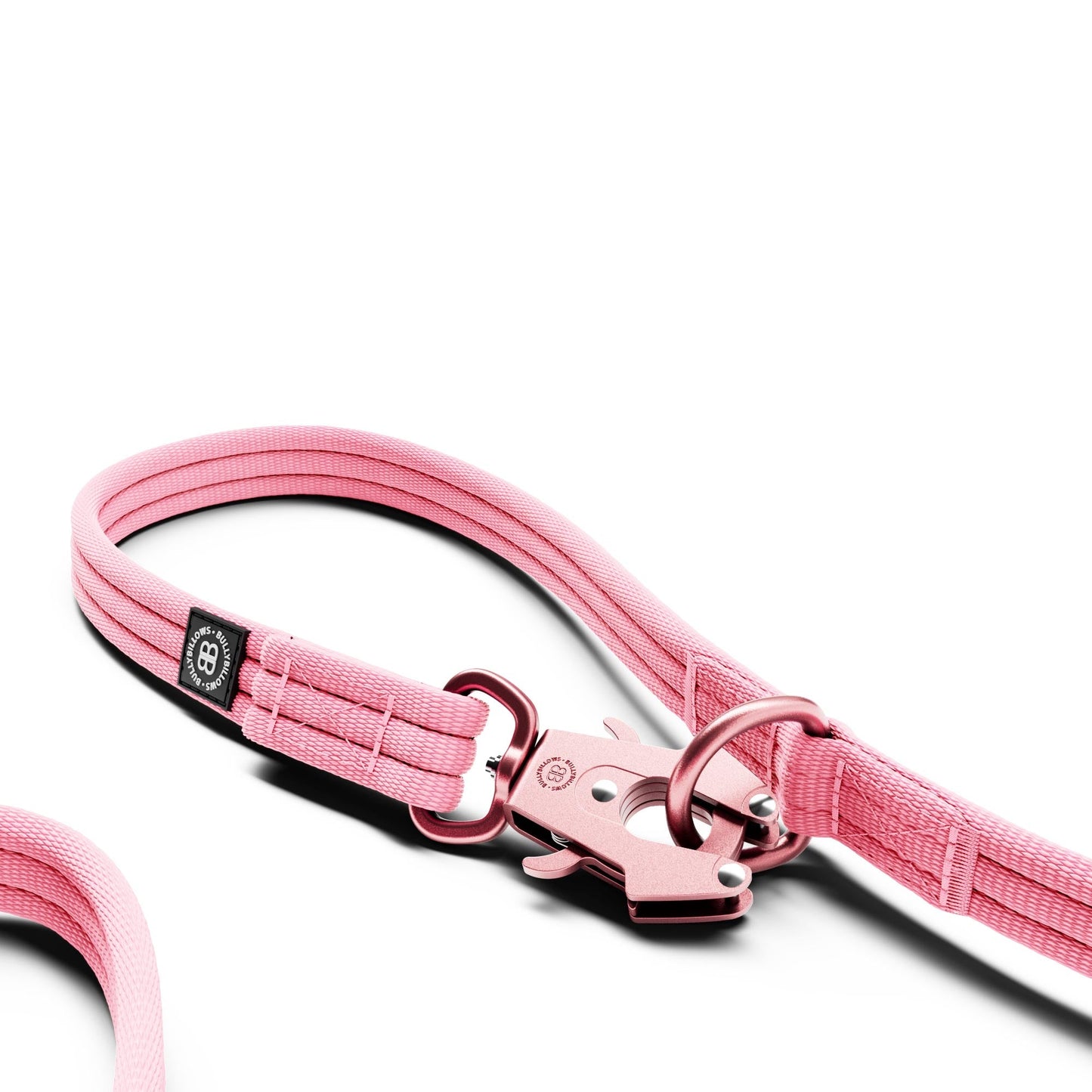 Lightweight Training Double Ended Dog Lead | 2m Length - Pink