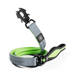 1.2m Mini Combat® Lead - Metal Grey x Neon