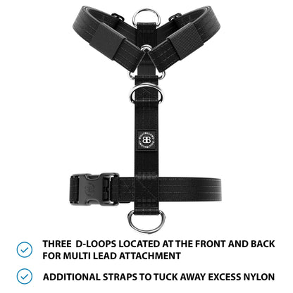 Training No Pull TRI-Harness® | Small Breeds - Black