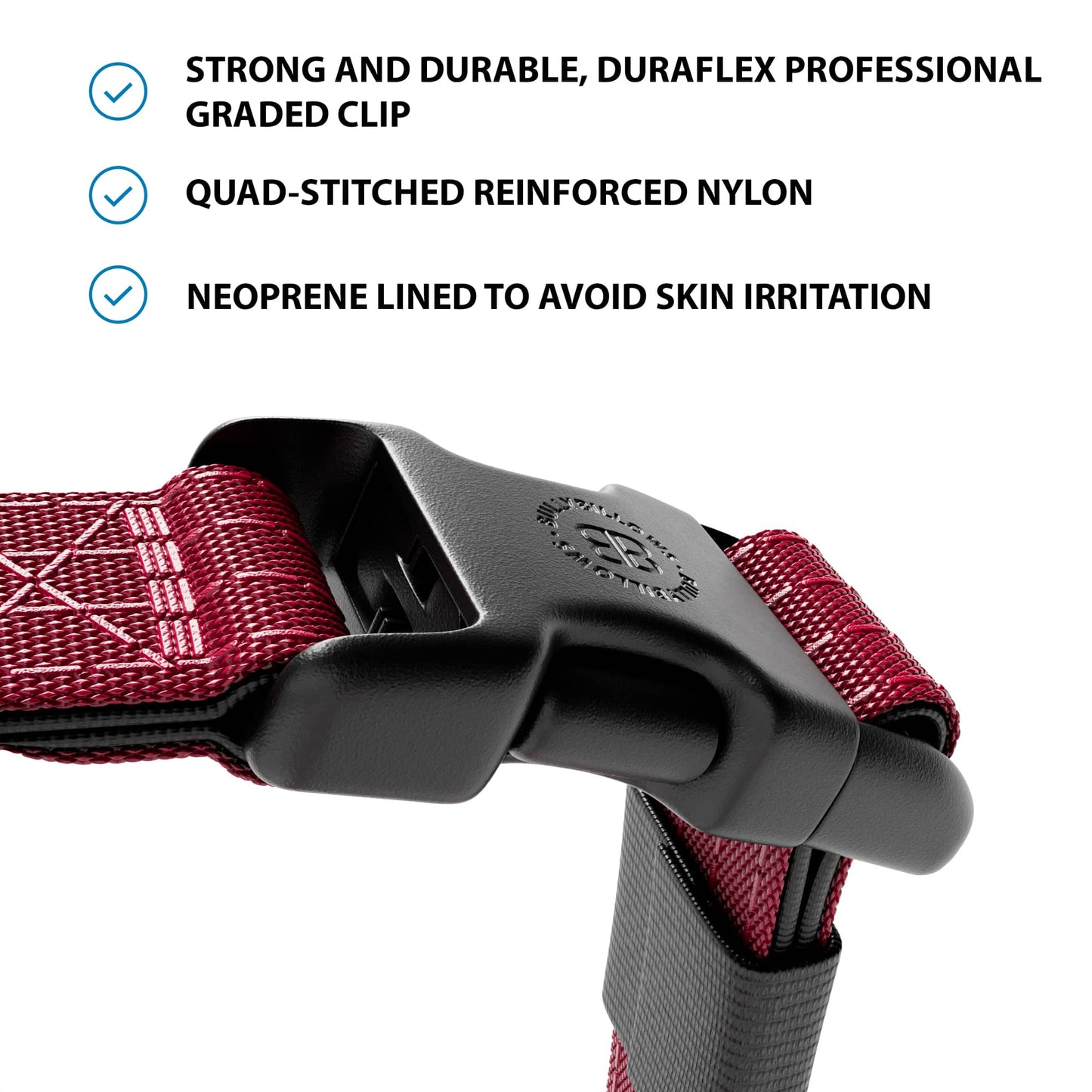 Training No Pull TRI-Harness® | Small Breeds - Burgundy