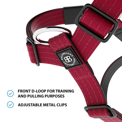 Training No Pull TRI-Harness® | Small Breeds - Burgundy
