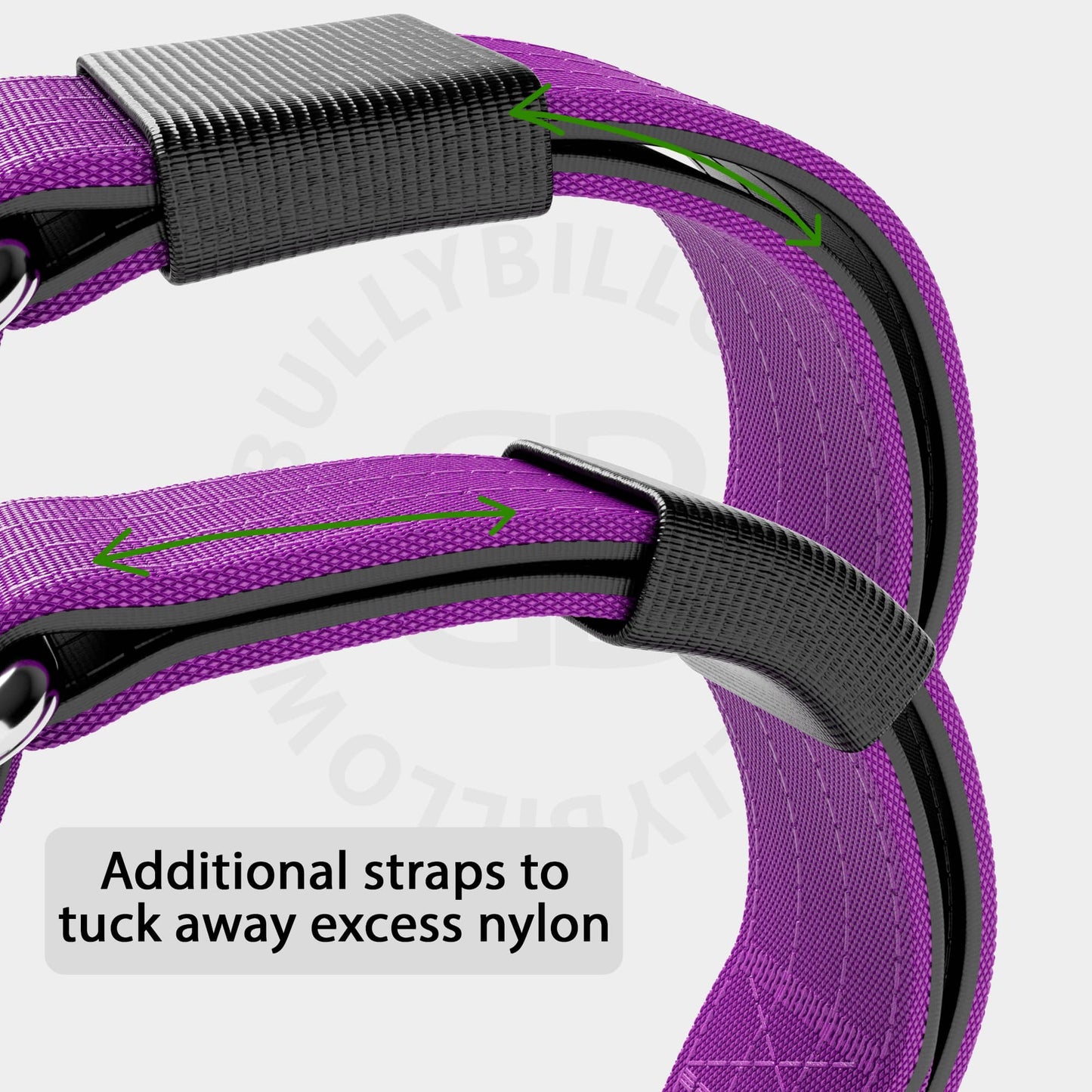 TRI-Harness® | Anti-Pull, Adjustable & Durable - Dog Trainers Choice - Purple v2.0