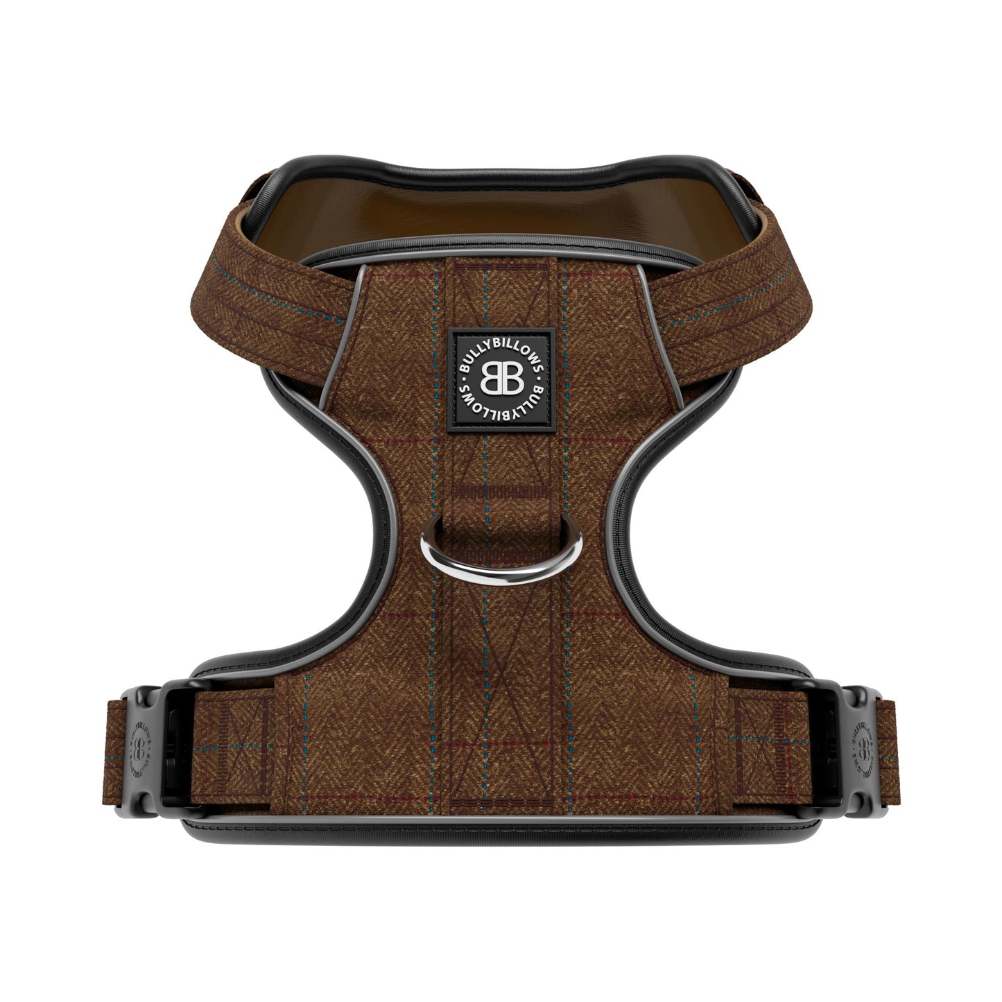Premium Comfort Tweed Harness | Non Restrictive & Adjustable - Classic Tan