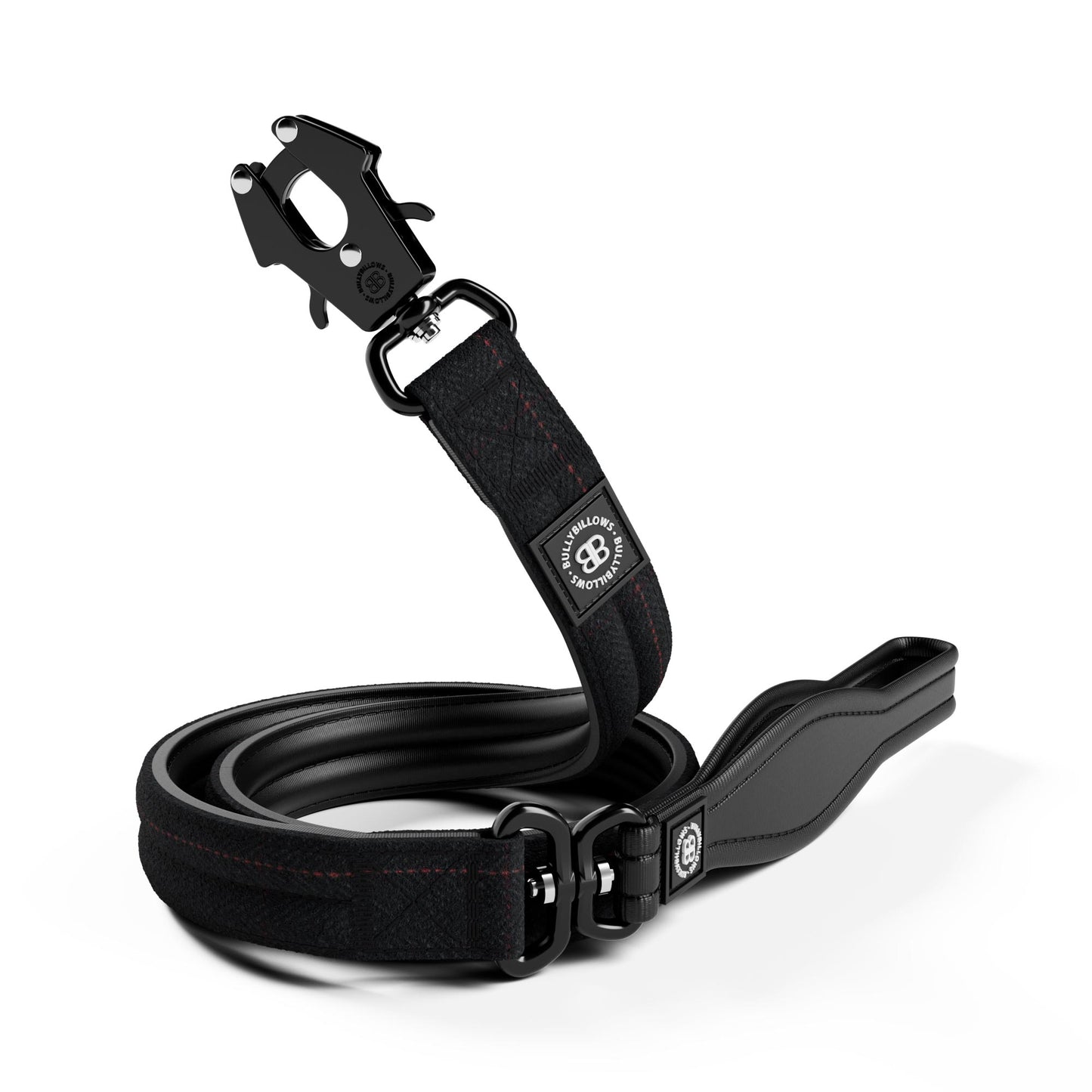 1.2m Tweed Mini Combat® Lead - Charcoal Black