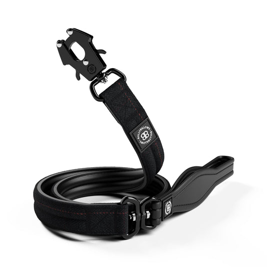 1.2m Tweed Mini Combat® Lead - Charcoal Black