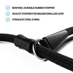 Slip Lead | Anti-Pull & Anti-Choking Training Lead - Black v2.0