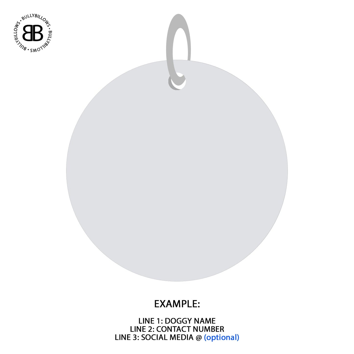 ID Dog Tag - Silver (With Gift Box)