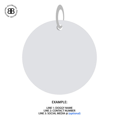 ID Dog Tag - Silver (With Gift Box)