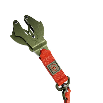 3M Lighter Swivel Combat Lead | Anti-Tangle & Secure Clip - Burnt Orange x Khaki