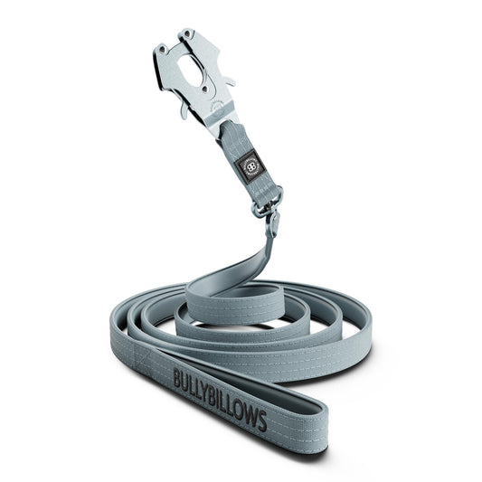 3M Lighter Swivel Combat Lead | Anti-Tangle & Secure Clip - Grey x Grey