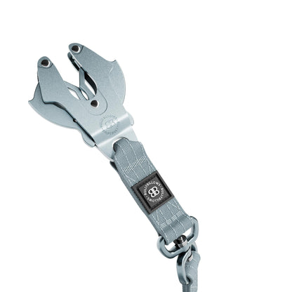3M Lighter Swivel Combat Lead | Anti-Tangle & Secure Clip - Grey x Grey