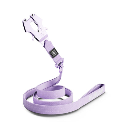 1.4m Lighter Swivel Combat Lead | Anti-Tangle & Secure Clip - Lavender X Ube