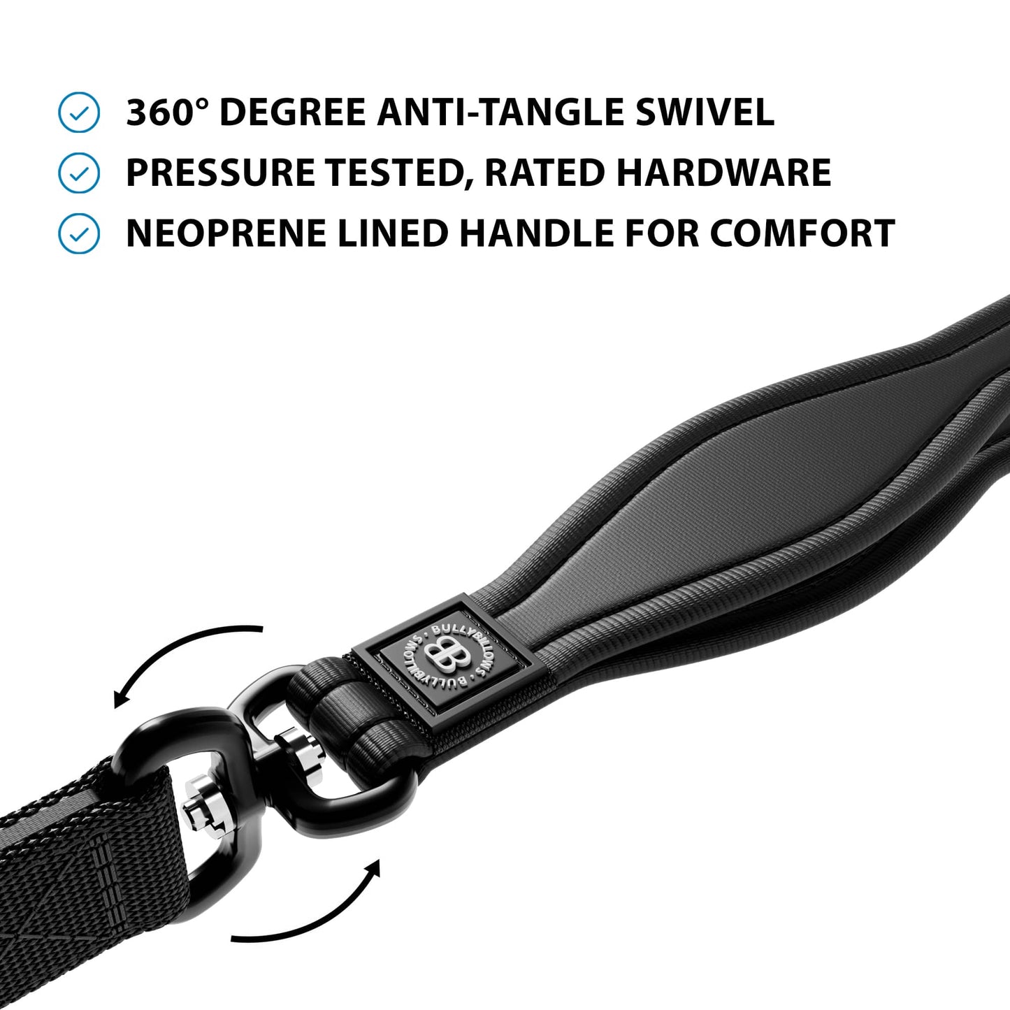 1.2m Mini Combat® Lead -  Purple