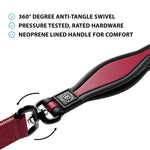 1.2m Mini Combat® Lead - Burgundy