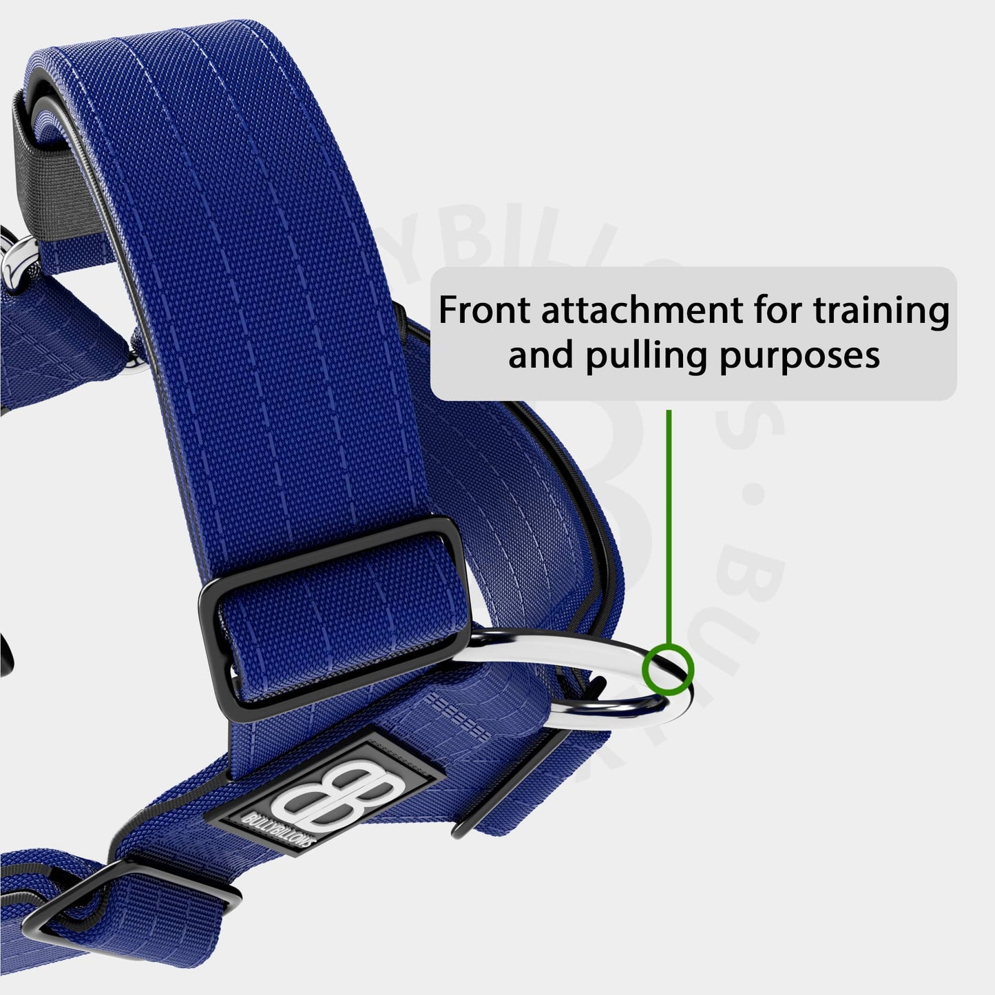 TRI-Harness® | Anti-Pull, Adjustable & Durable - Dog Trainers Choice -  Blue v2.0